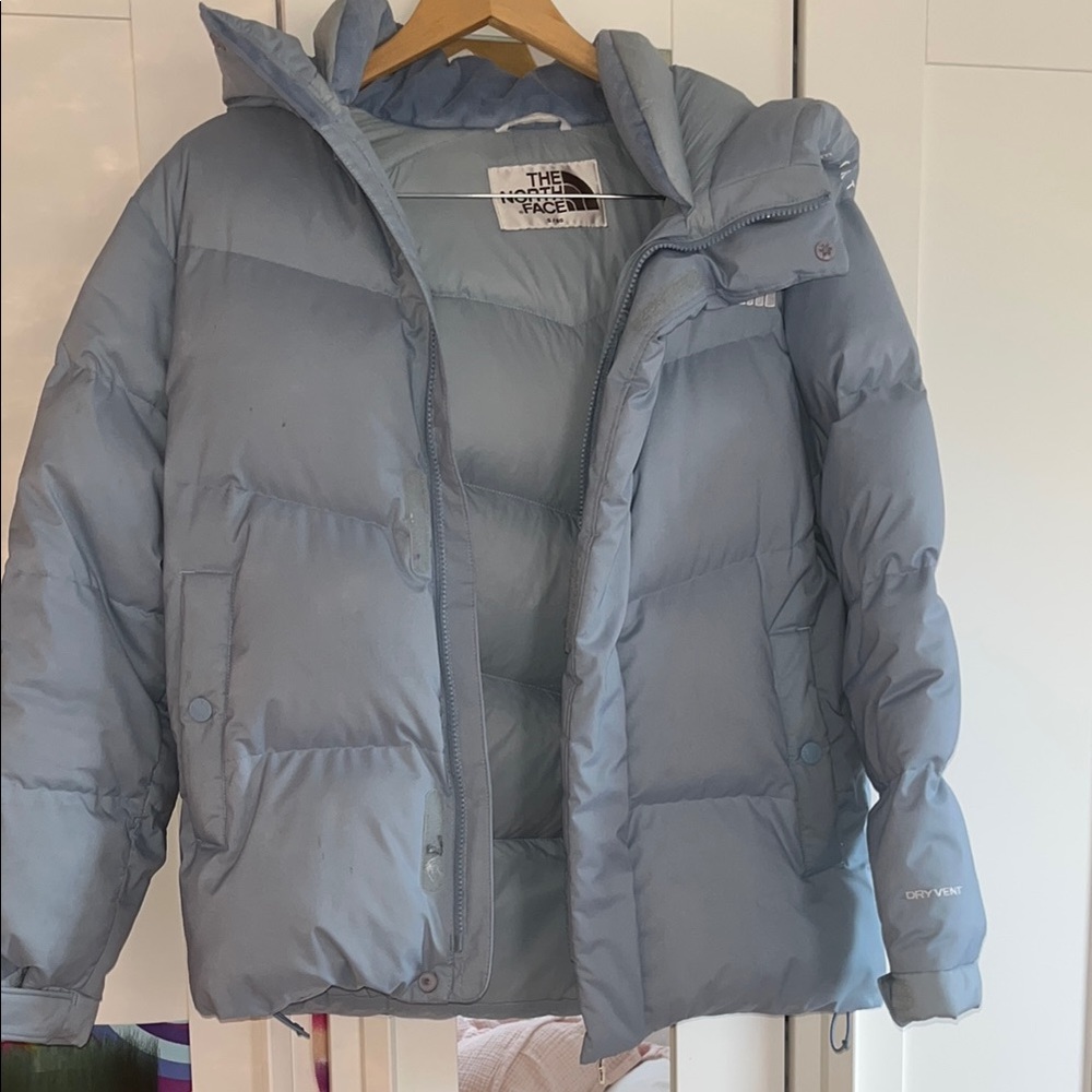 The North Face Sky Blue Insulated Jacket